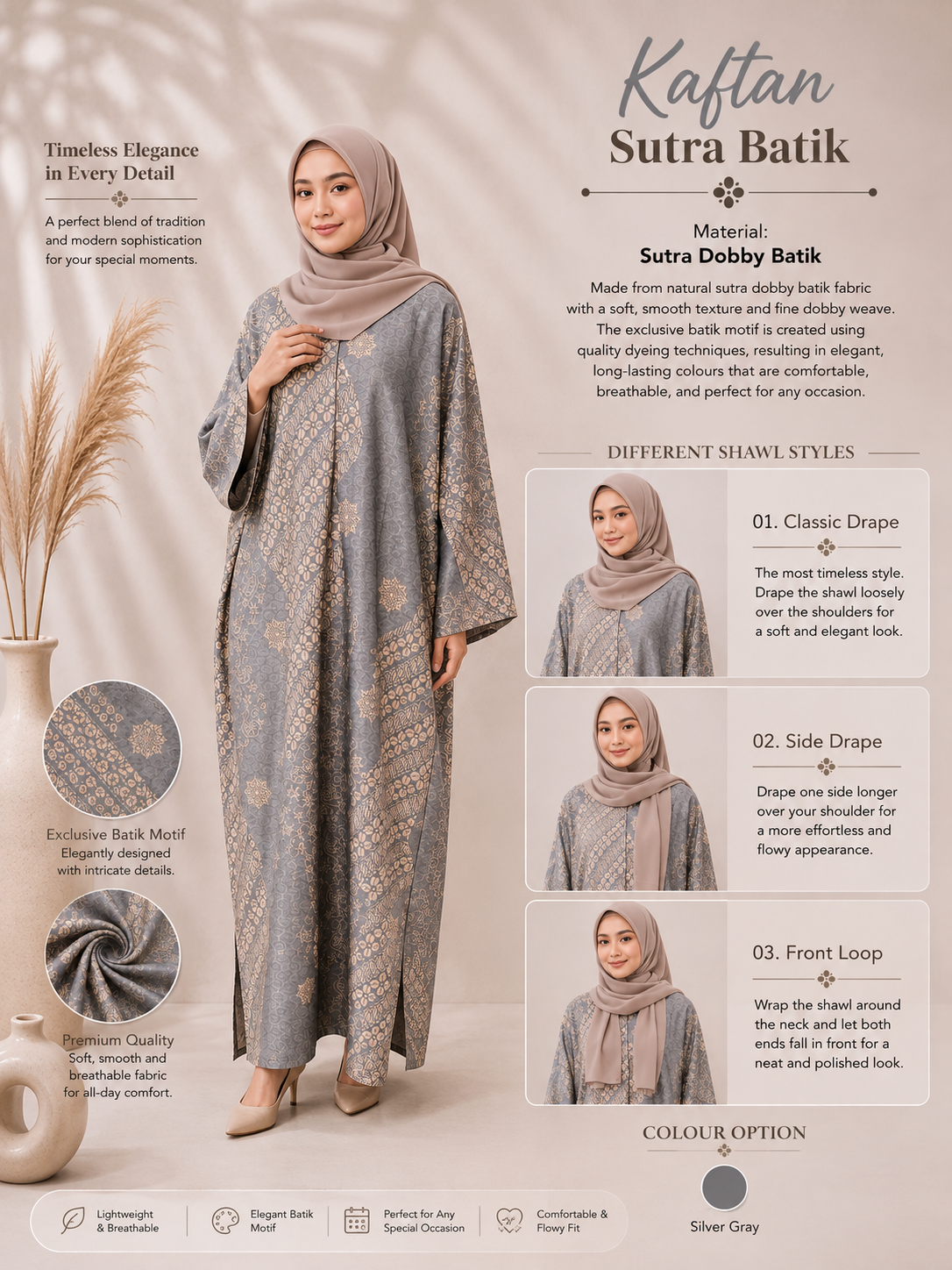 The Heritage kaftan