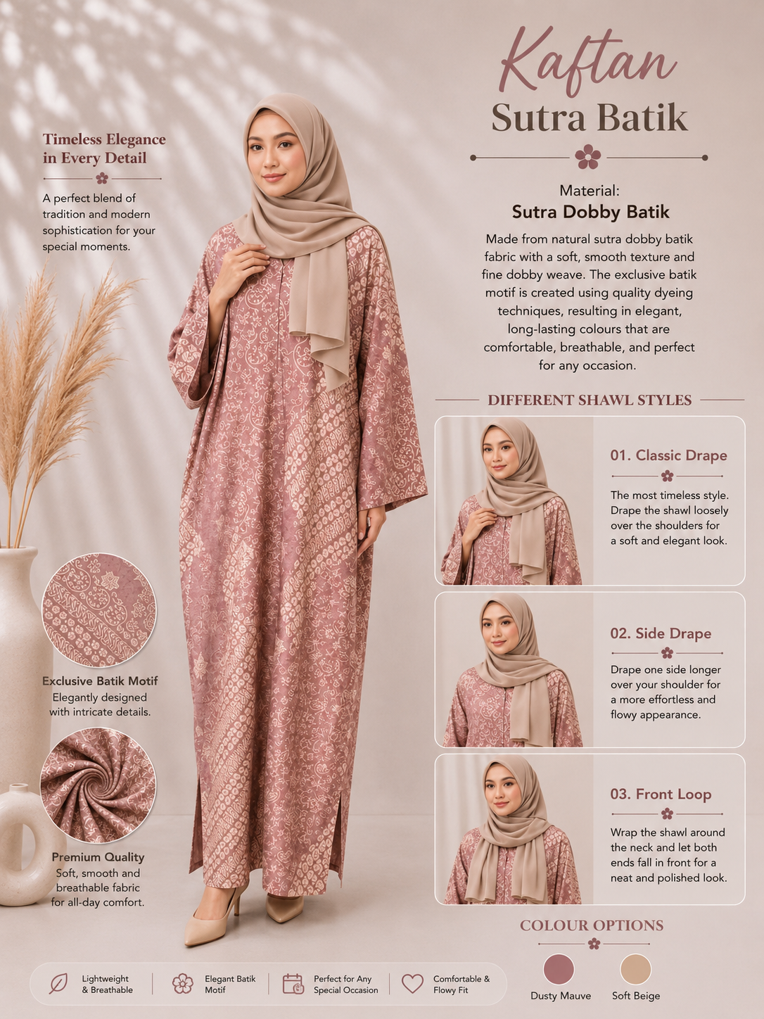 The Heritage kaftan
