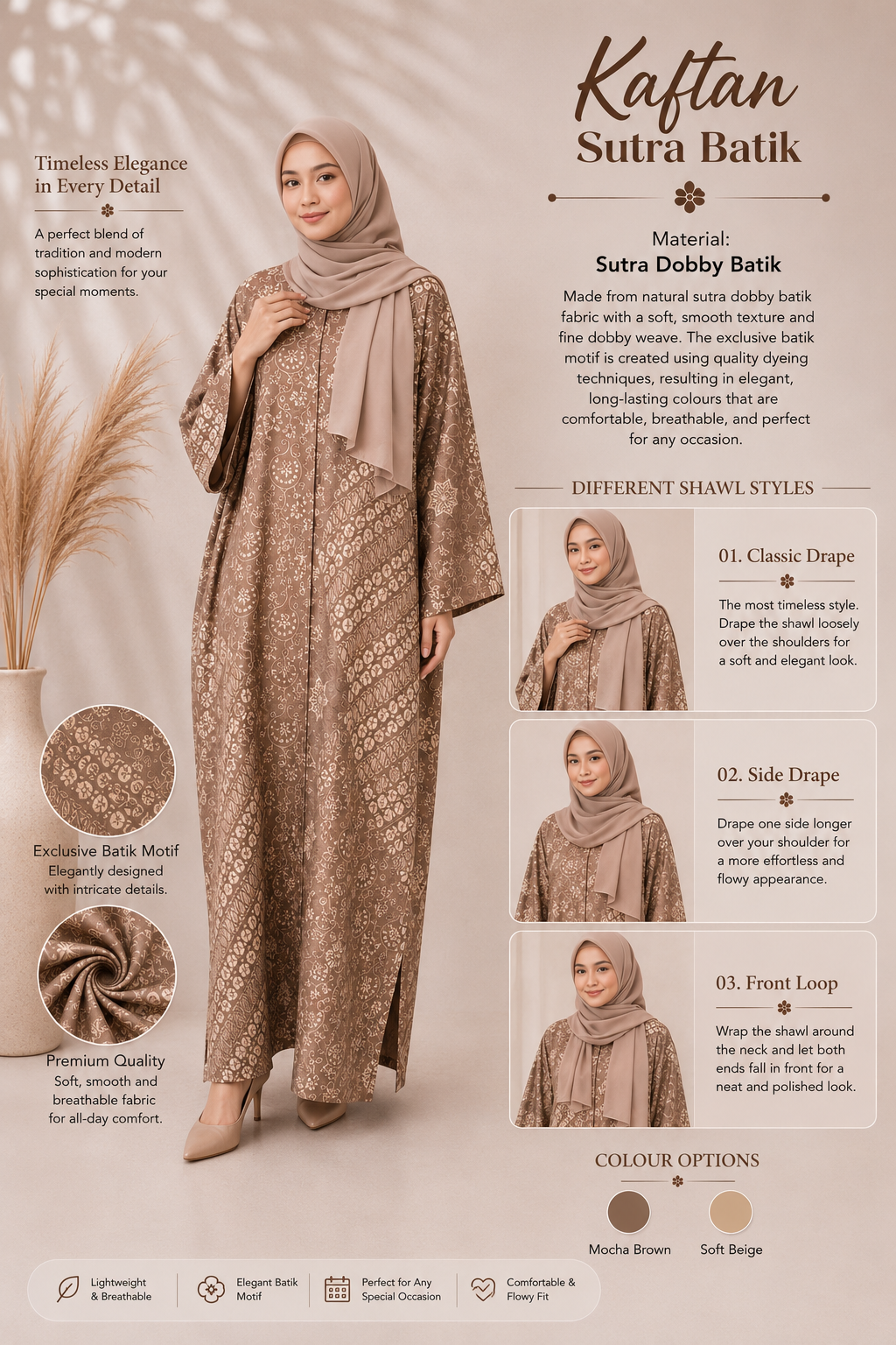 The Heritage kaftan