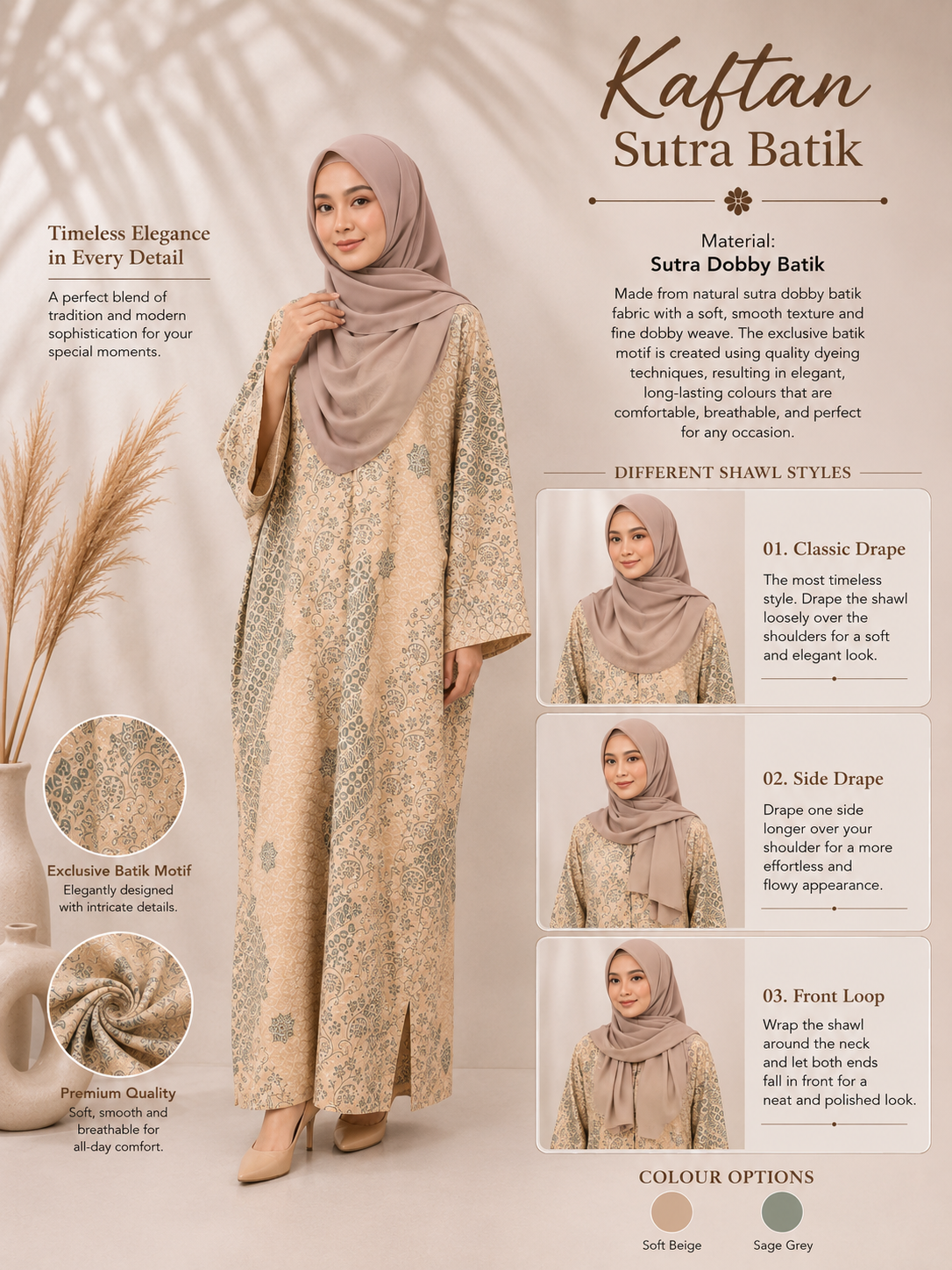 The Heritage kaftan