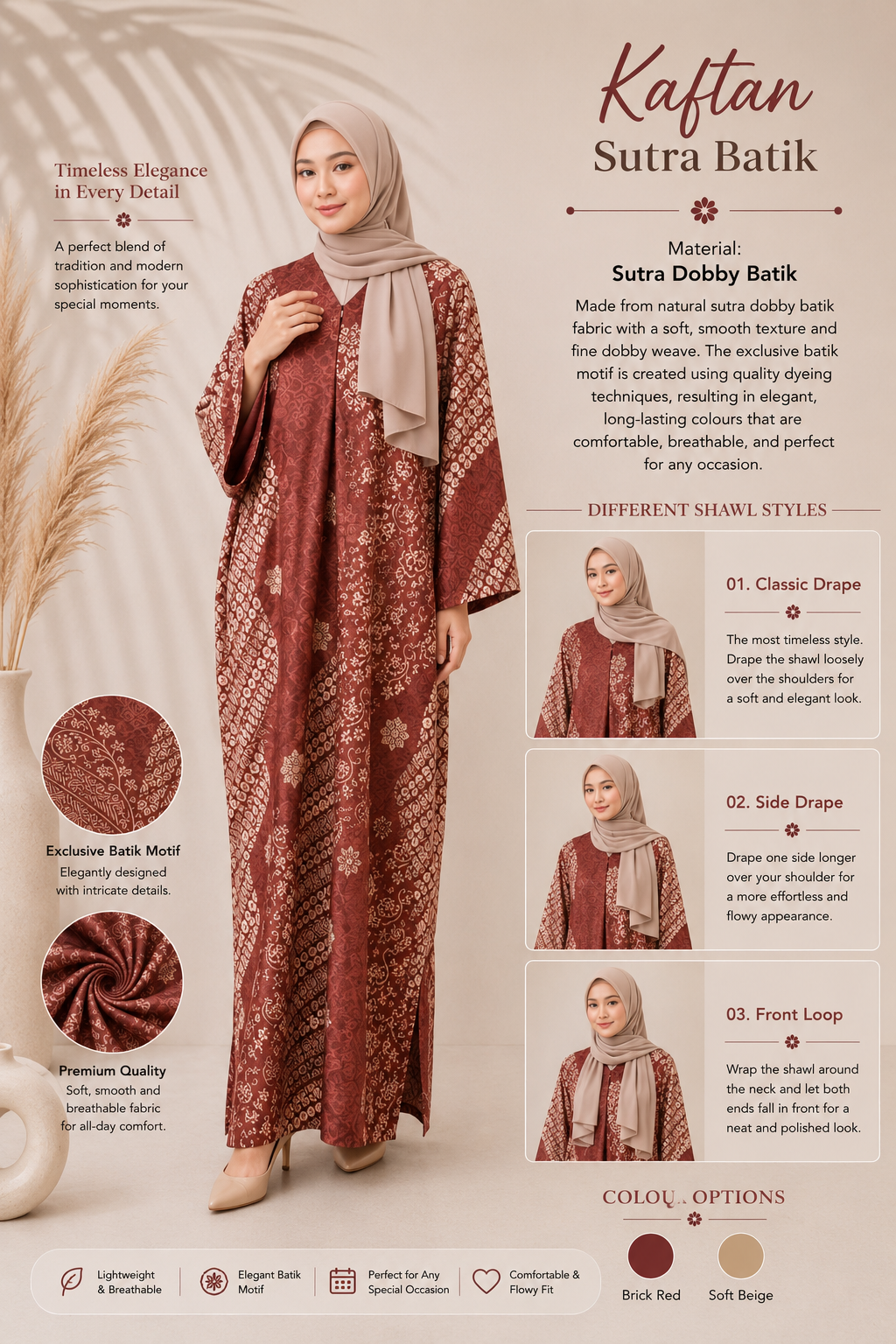 The Heritage kaftan
