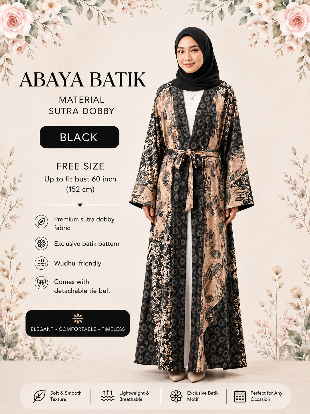 The Batik Abaya