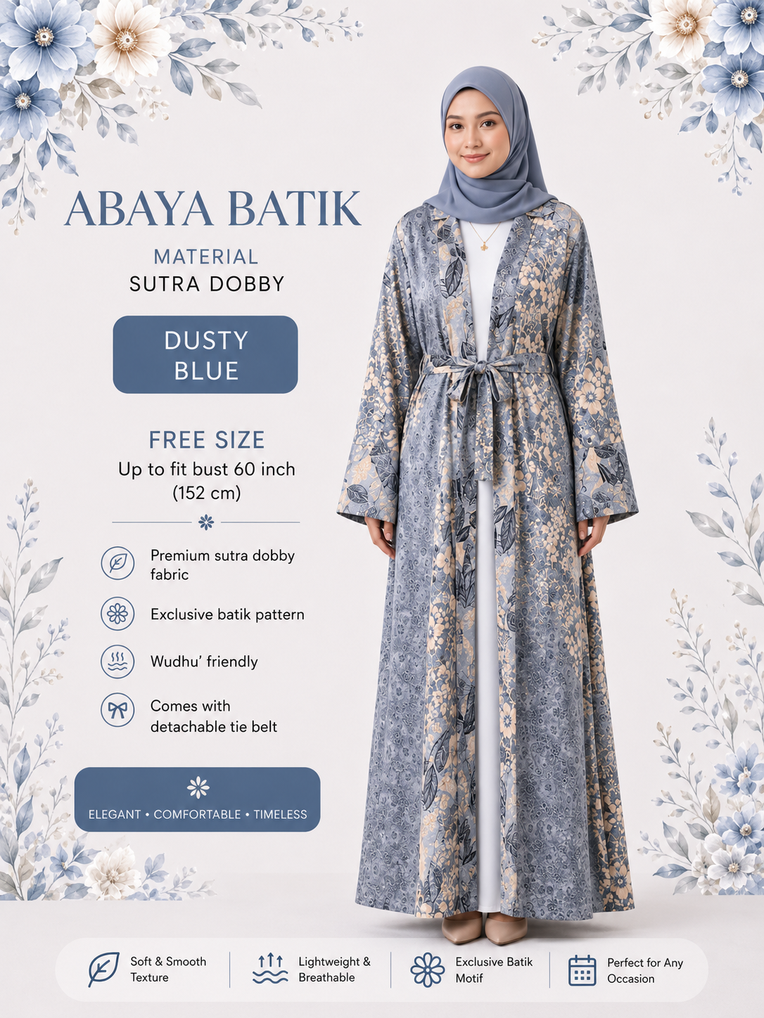 The Batik Abaya