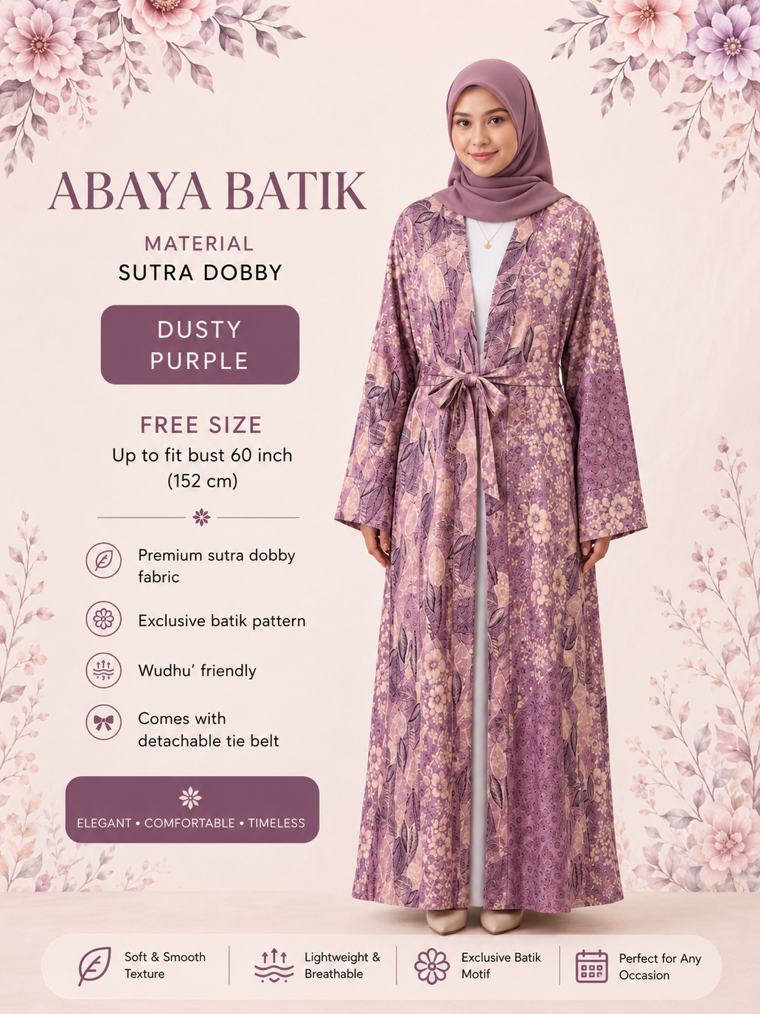 The Batik Abaya