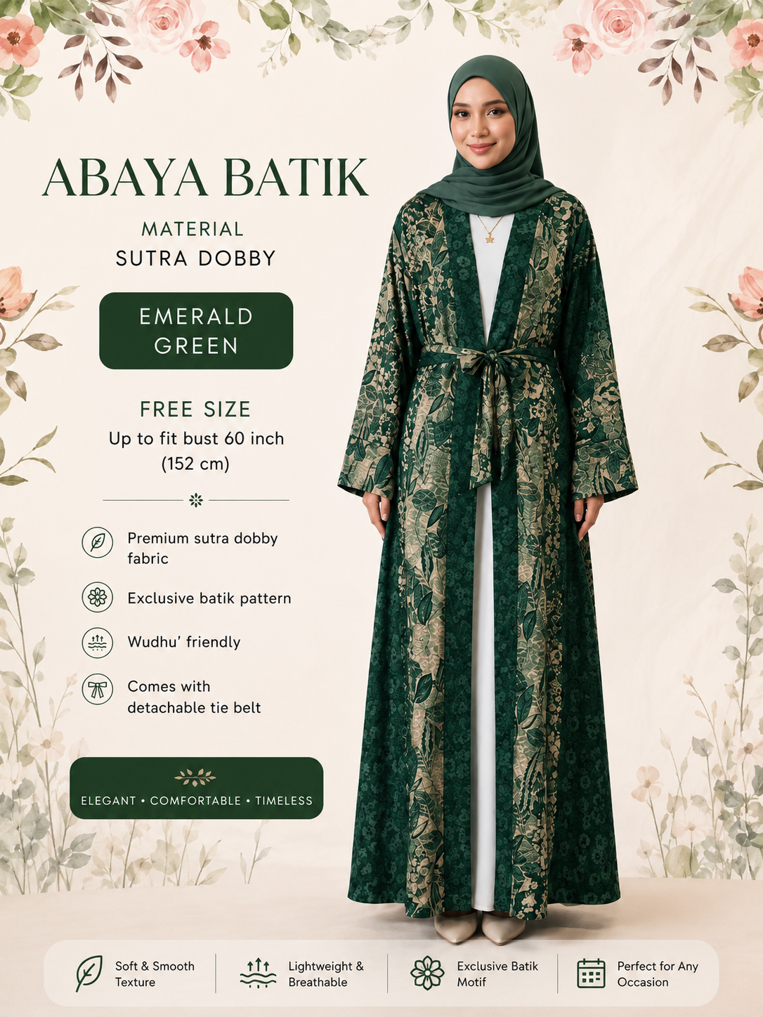 The Batik Abaya