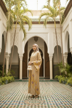 Mustard Kaftan - Front